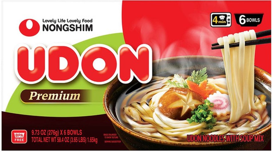 Udon Noodles, 9.73 oz, 6-count