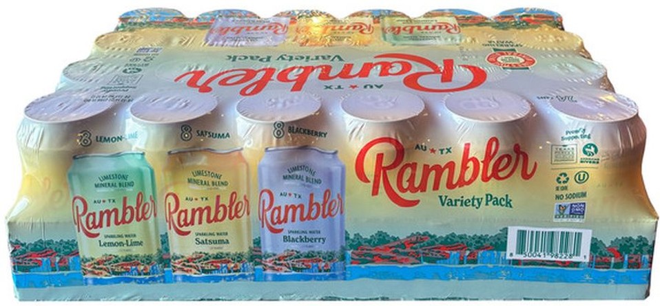 Sparkling Water Variety Pack, 12 fl oz, 24-count