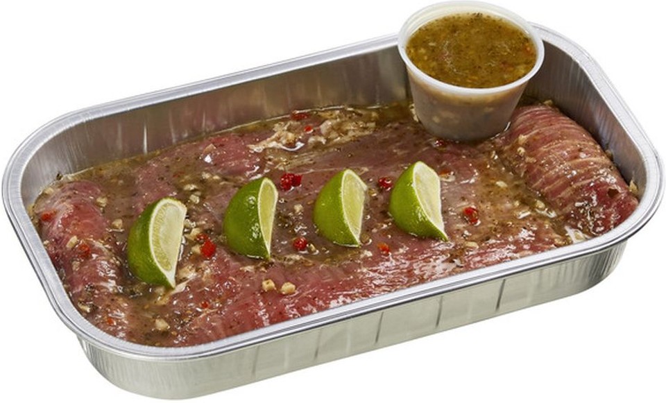 Flank Steak with Lime Cilantro Marinade