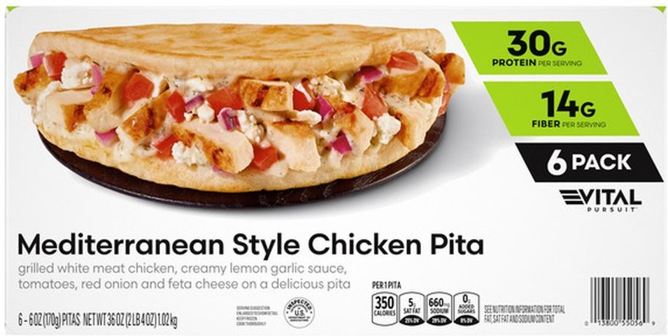Mediterranean Style Pitas, 6 oz, 6-count