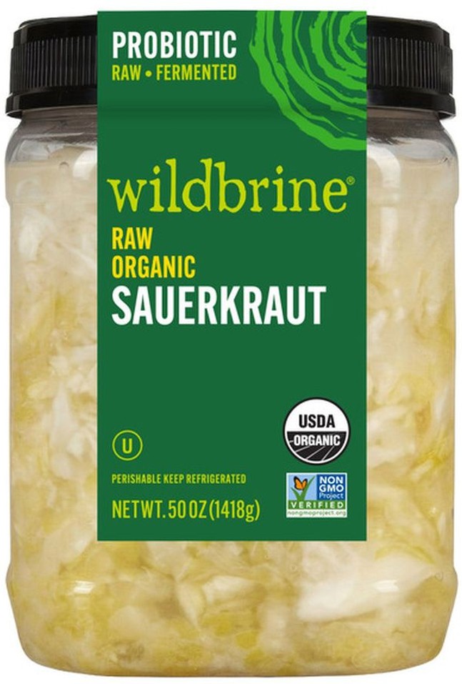 Raw Organic Sauerkraut, 50 oz