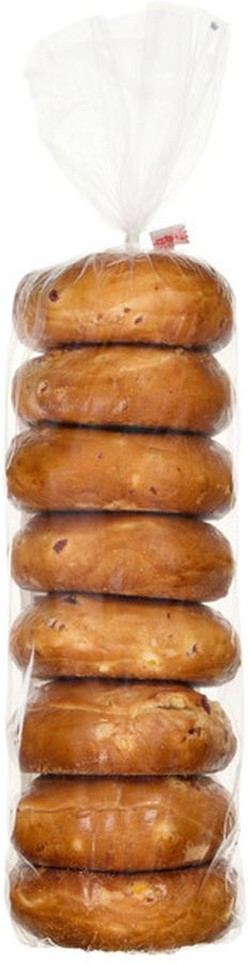 Cranberry Orange Bagels, 8-count