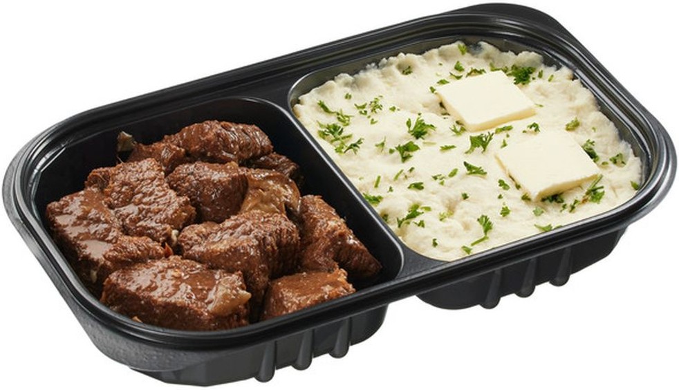 Braised Beef with Yukon Mashed Potatoes