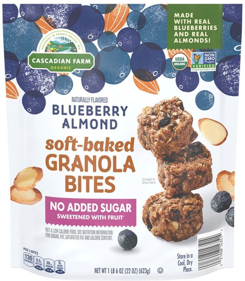 Organic Blueberry Almond Soft-Baked Granola Bites, 22 oz