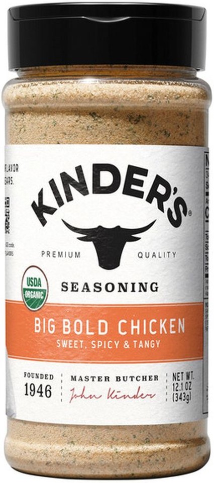 Organic Big Bold Chicken Seasoning, 12.1 oz