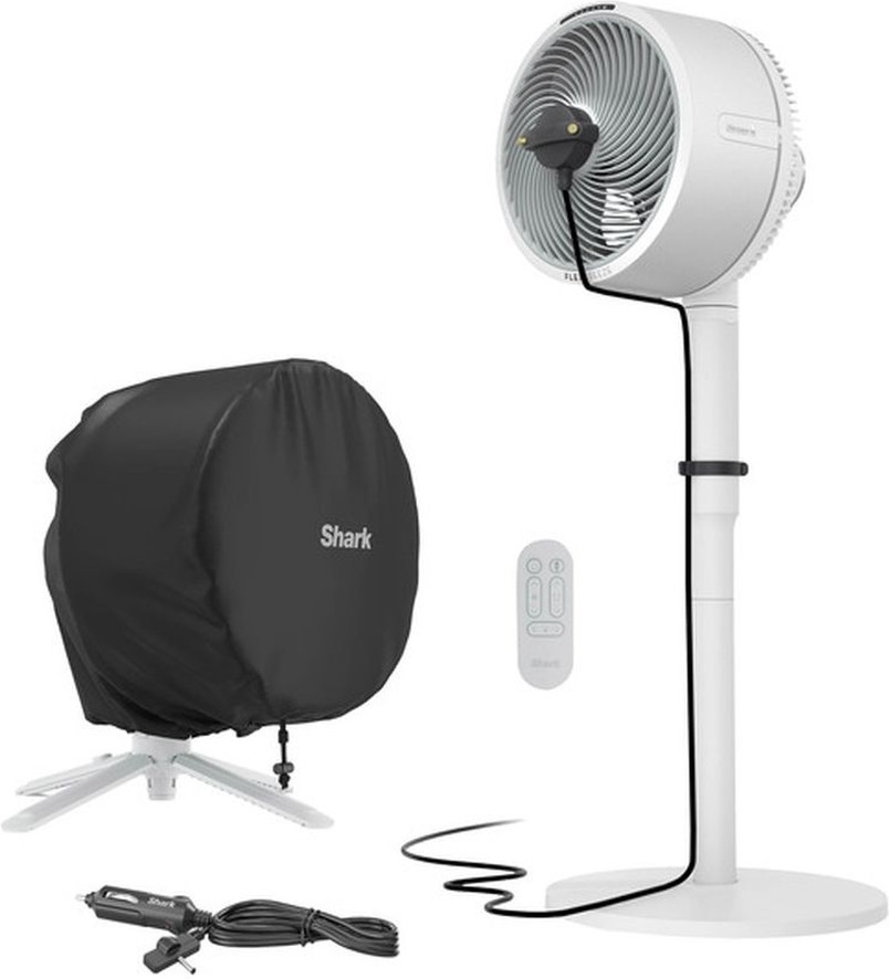 Cordless Fan with Misting Attachment