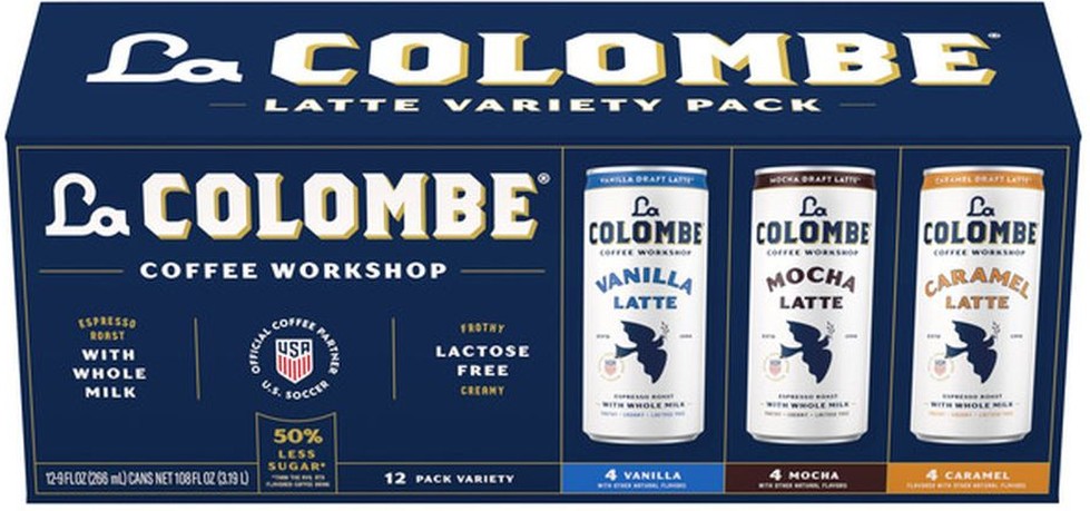 Draft Latte Cold Brew Coffee, Variety Pack, 9 fl oz, 12-count