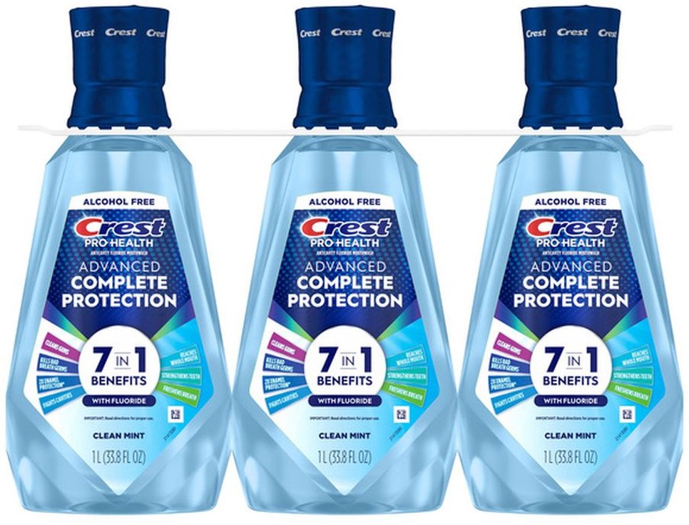 Pro-Health Advanced Mouthwash, 33.8 fl oz, 3-pack