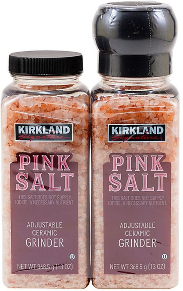 Pink Salt, Grinder with Refill, 13 oz each, 2-count
