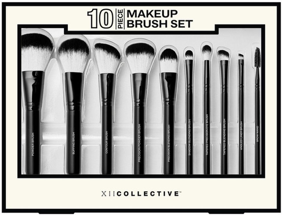 10PC Makeup Brush Set/ P280