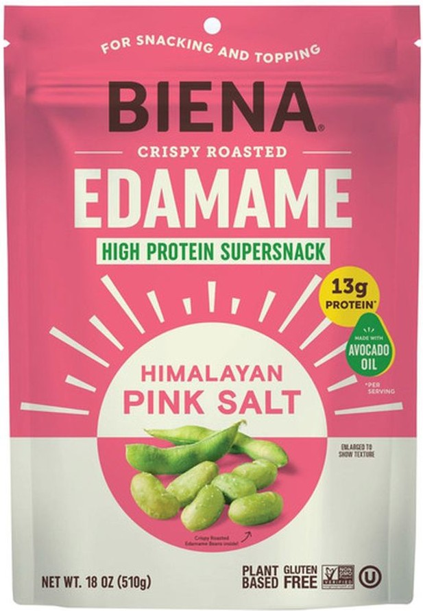 Crispy Roasted Pink Himalayan Salt Edamame , 18 oz