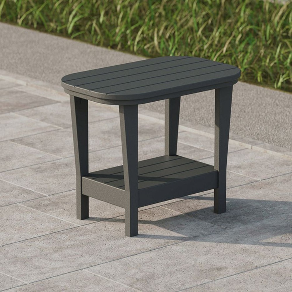 Adirondack Side Table, Gray