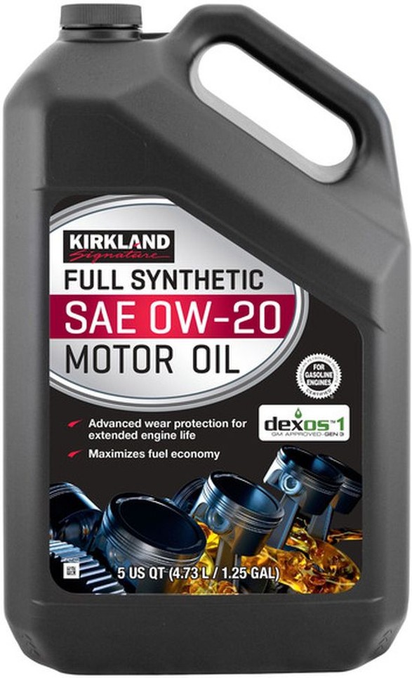 0W-20 Full Synthetic Motor Oil 5-quart, 2-pack