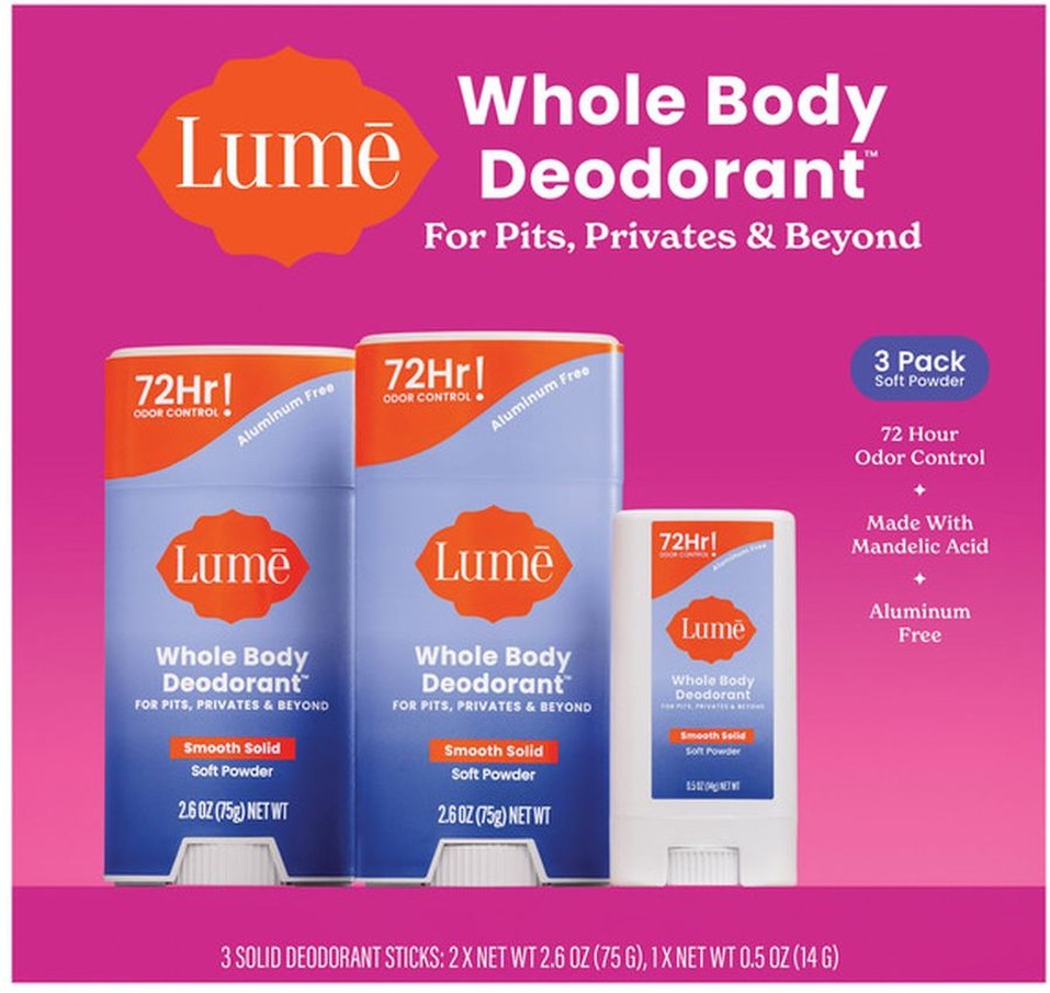 Whole Body Soft Powder Deodorant Set