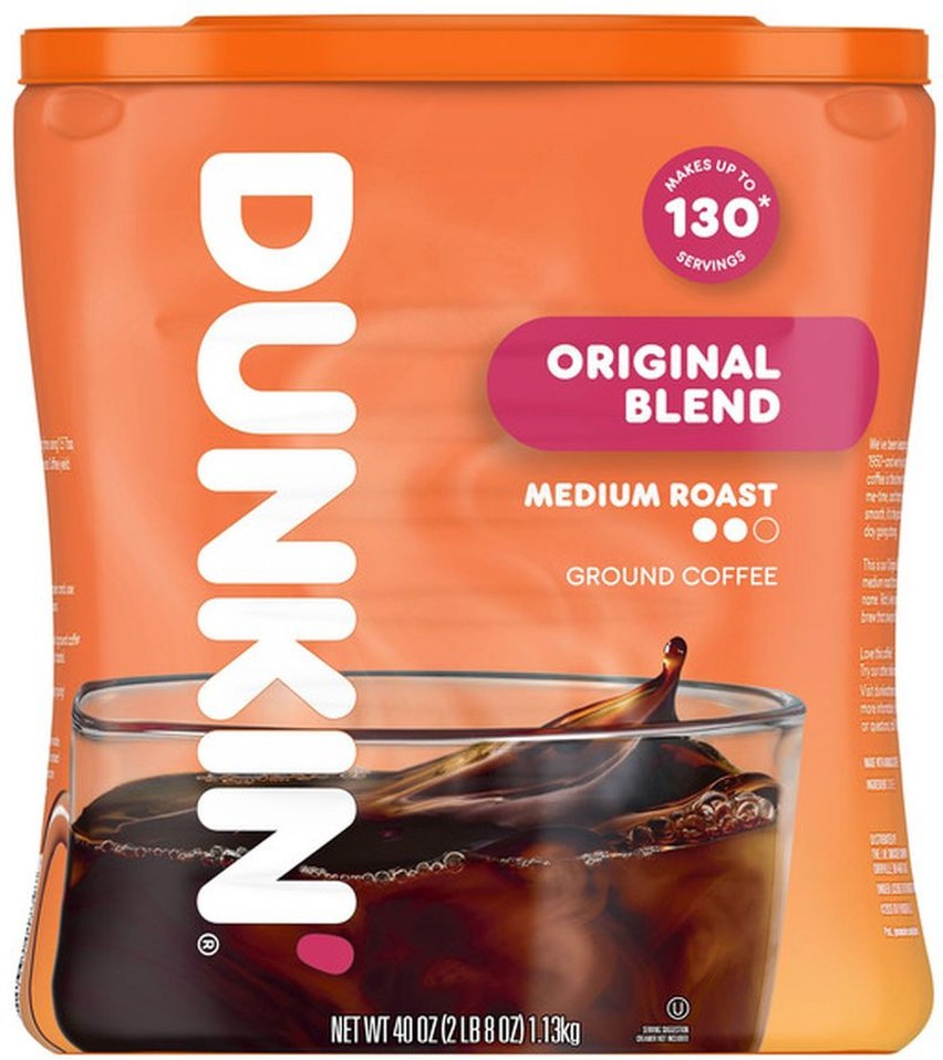 Original Blend Coffee, Medium Roast, Ground, 40 oz