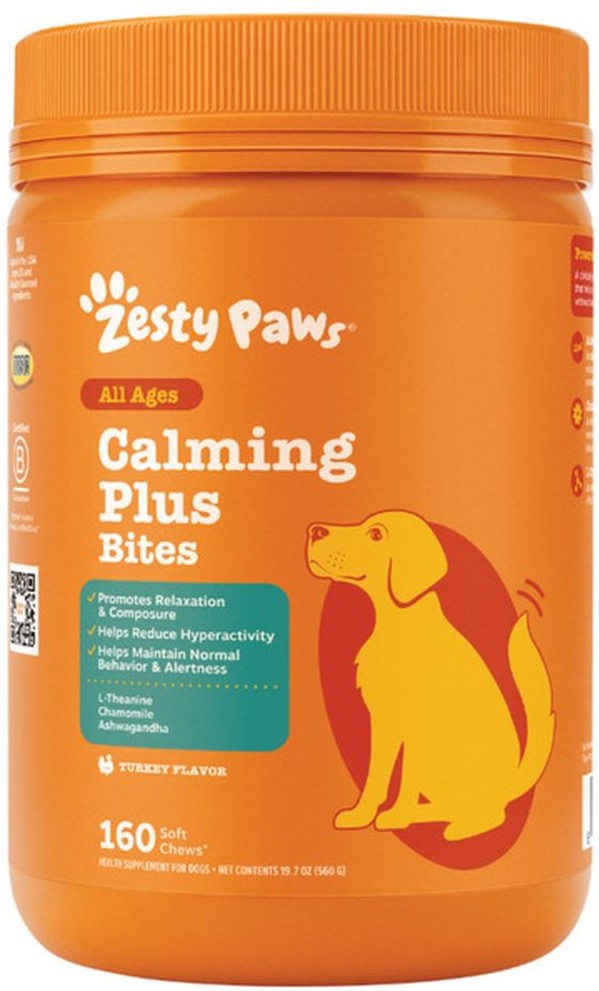 Calming Plus for Dogs, Turkey Flavor, 160-count