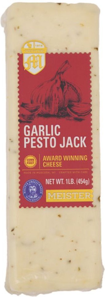 Garlic Pesto Jack Cheese, 16 oz