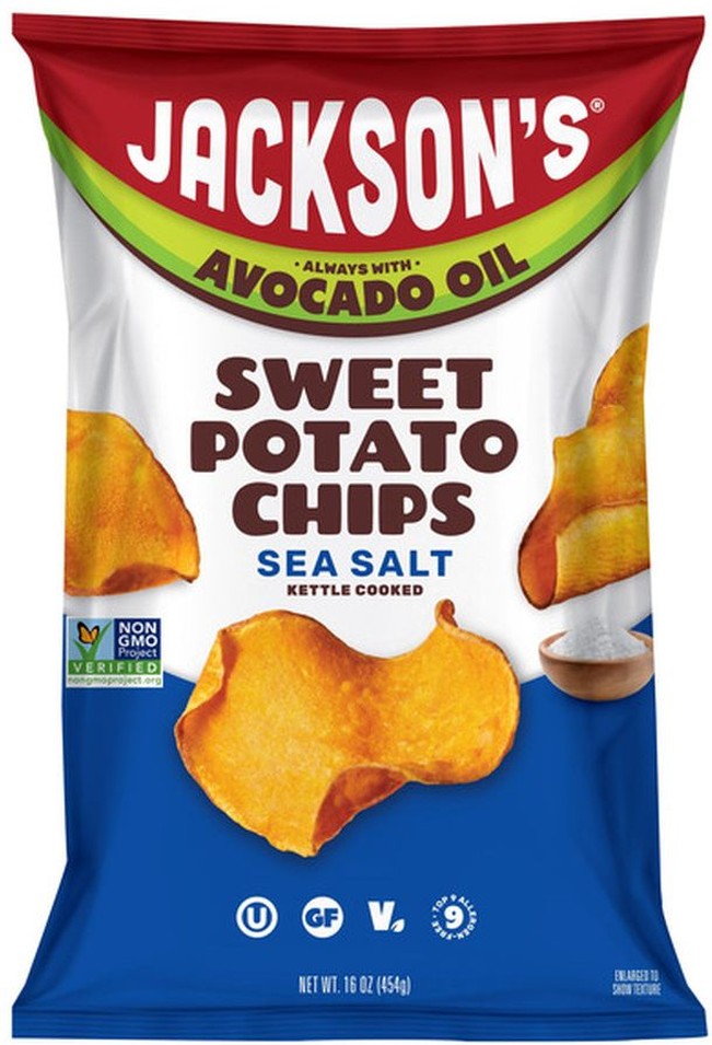 Jackon's Kettle Cooked Sweet Potato Chips, 16 oz