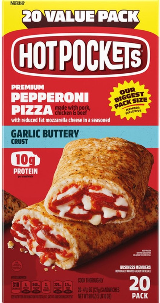 Pepperoni Pizza, 4.5 oz, 20-count