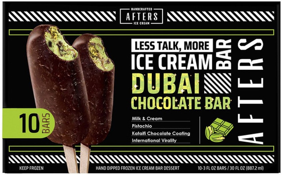Ice Cream Dubai Chocolate Bar 3 fl oz, 10-count