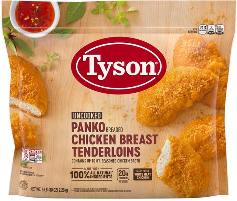 Foods Panko Breaded Chicken Tenders, 5 lbs