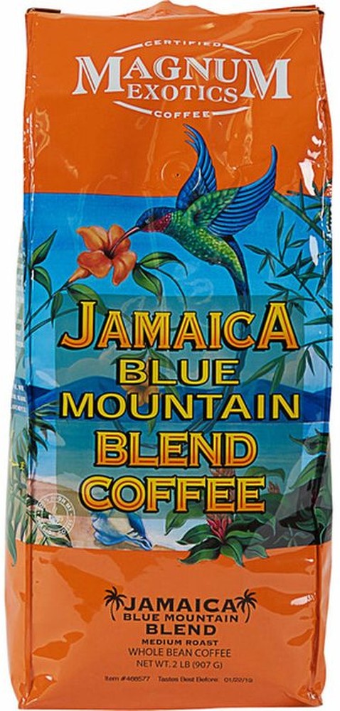 Blue Mountain Blend Coffee, Whole Bean, 2 lbs