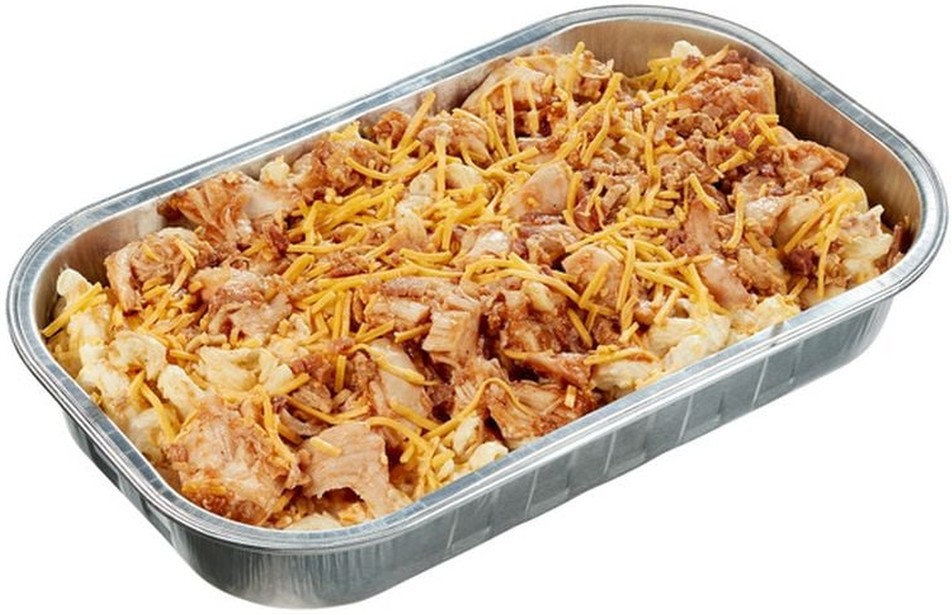 BBQ Chicken Mac and Cheese with Bacon