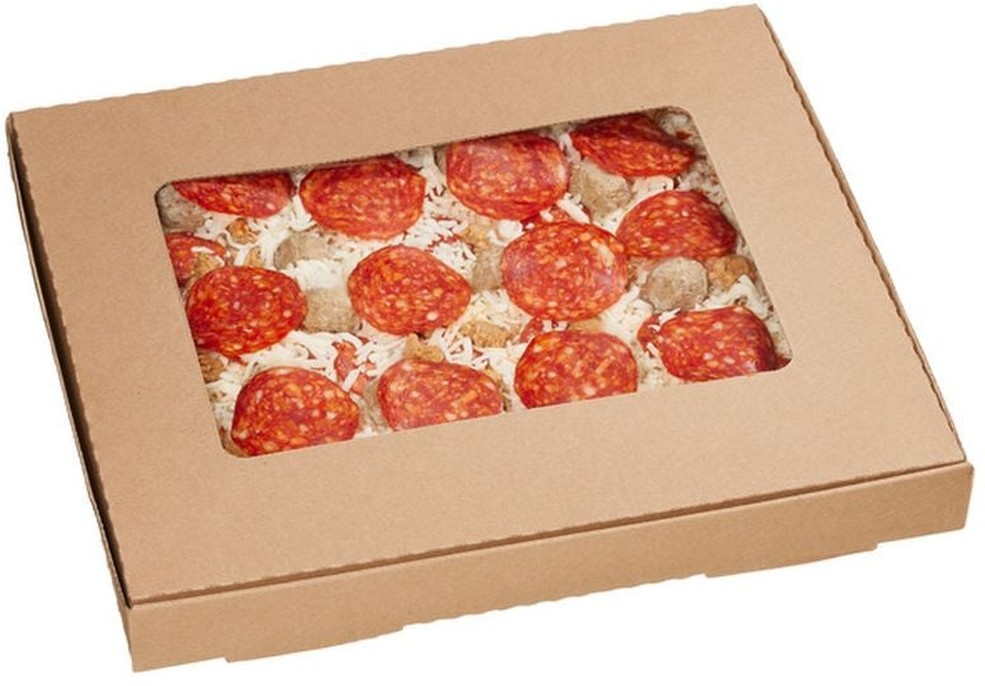 Four Meat Pizza Take & Bake on Roman Style Pinsa