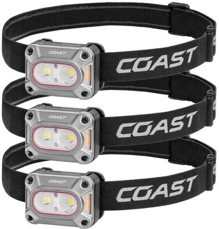 Cutlery Company 1000L Hybrid Headlamp, 3-count