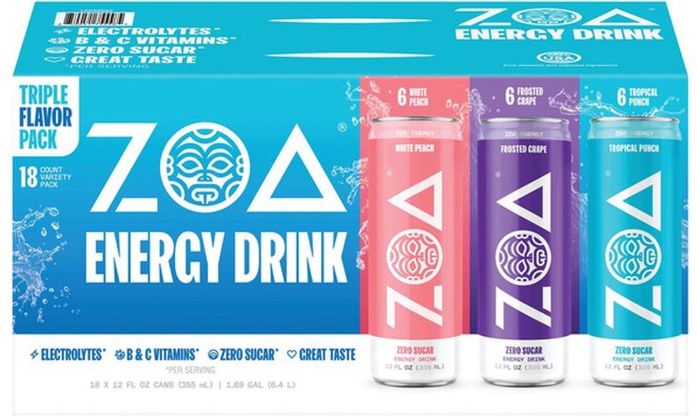 Energy Drink, Variety Pack, 12 fl oz, 18-count