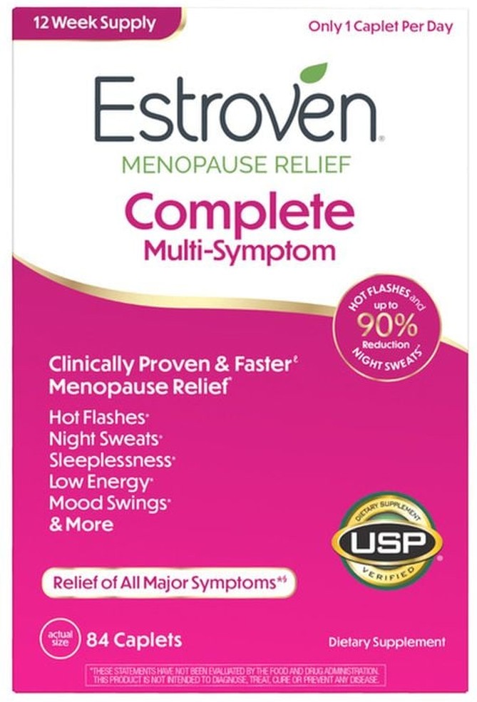 Complete Multi-Symptom Menopause Relief, 84 Caplets