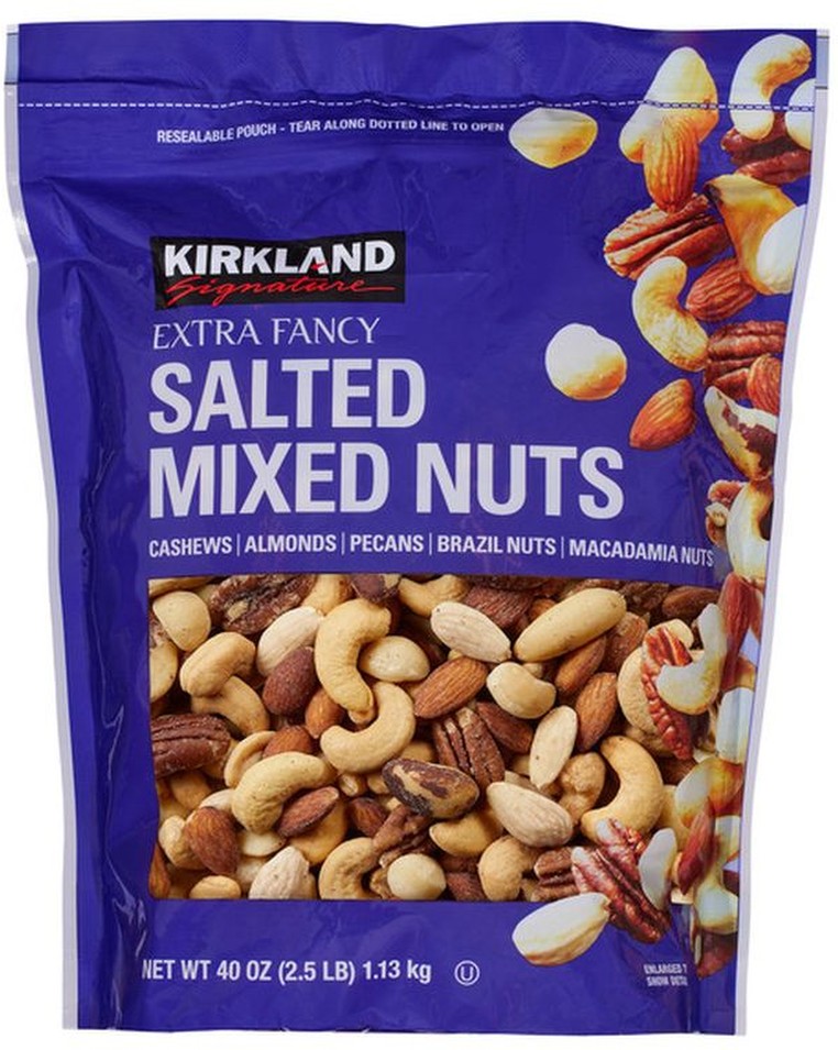 Extra Fancy Mixed Nuts, Salted, 40 oz