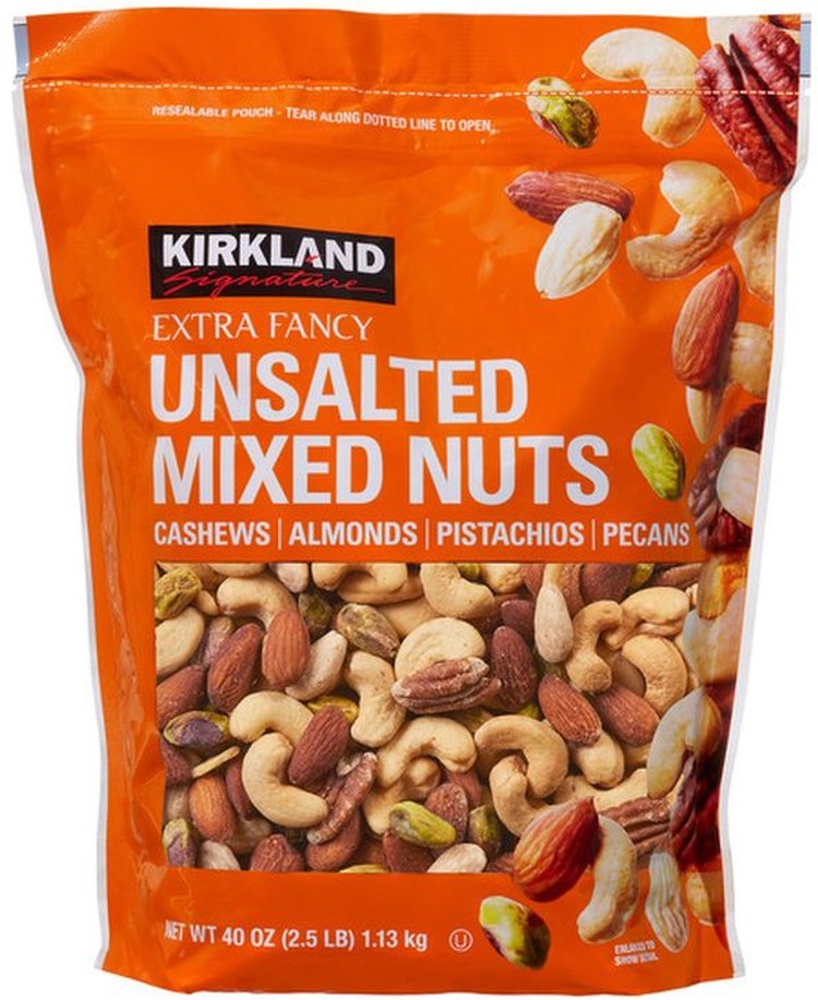 Extra Fancy Mixed Nuts, Unsalted, 40 oz