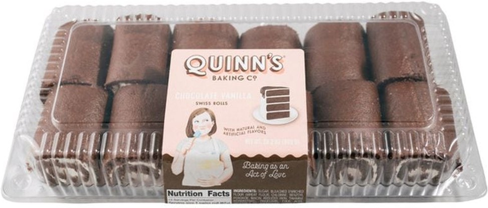 Chocolate Swiss Rolls, 12-count