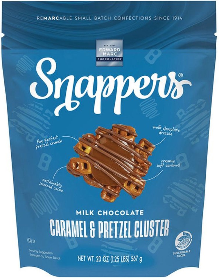 Milk Chocolate Caramel Pretzel Cluster, 20 oz