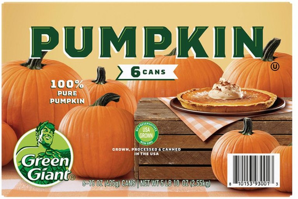 Pumpkin, 15 oz, 6-count