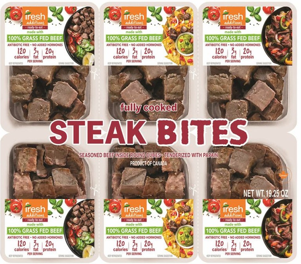 Sirloin Steak Bites, 3.2 oz, 6-count