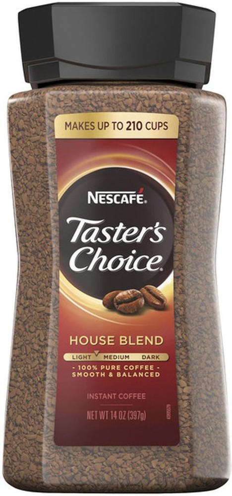 Taster's Choice Instant Coffee, House Blend, 14 oz