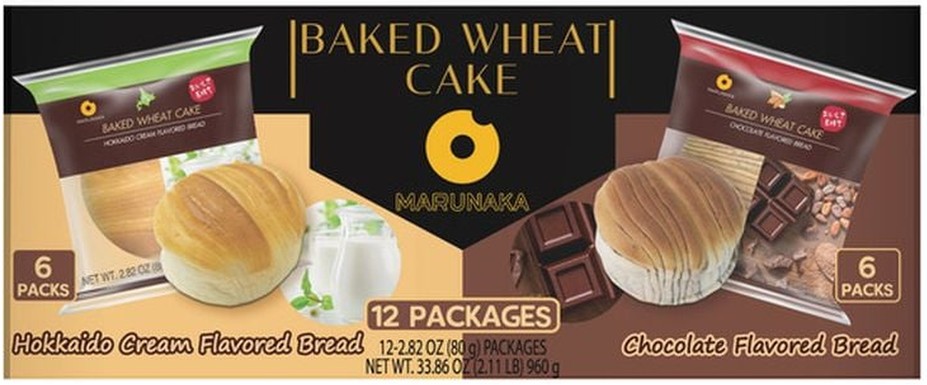 Baked Wheat Cakes Variety, 2.82 oz, 12-count