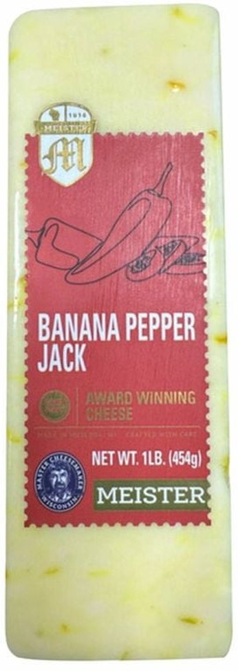 Cheese Banana Pepper Jack, 1 lb