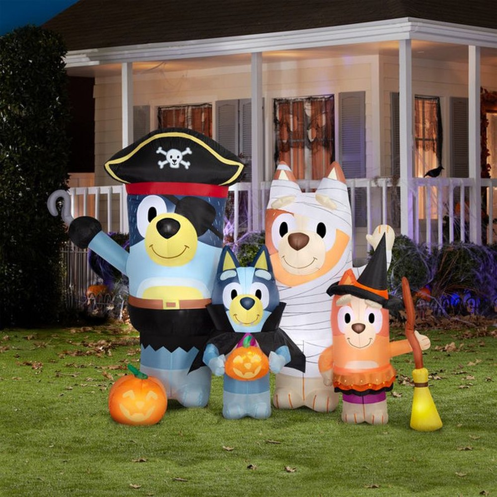6.5 ft Bluey Family Halloween Inflatable