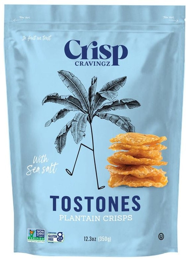 Tostones Plantain Crisps with Sea Salt, 12.3 oz