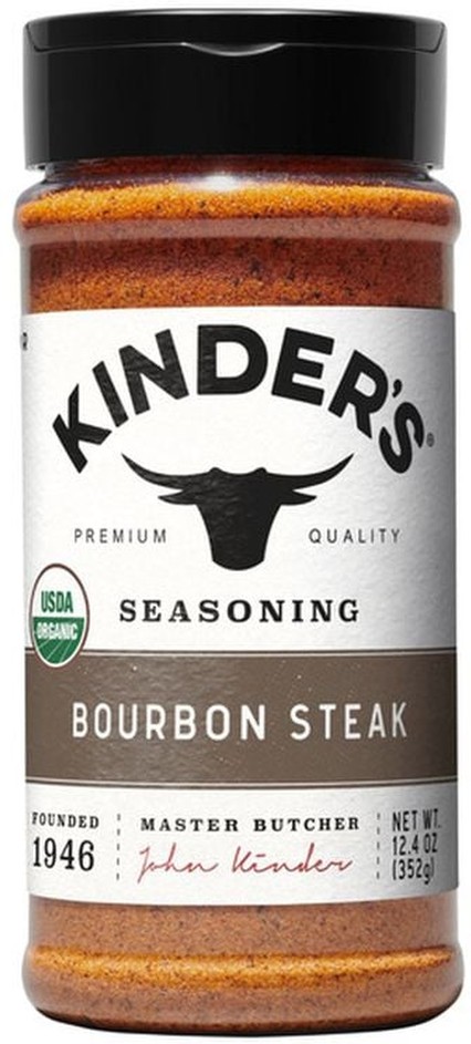 Organic Bourbon Steak Seasoning, 12.4 oz