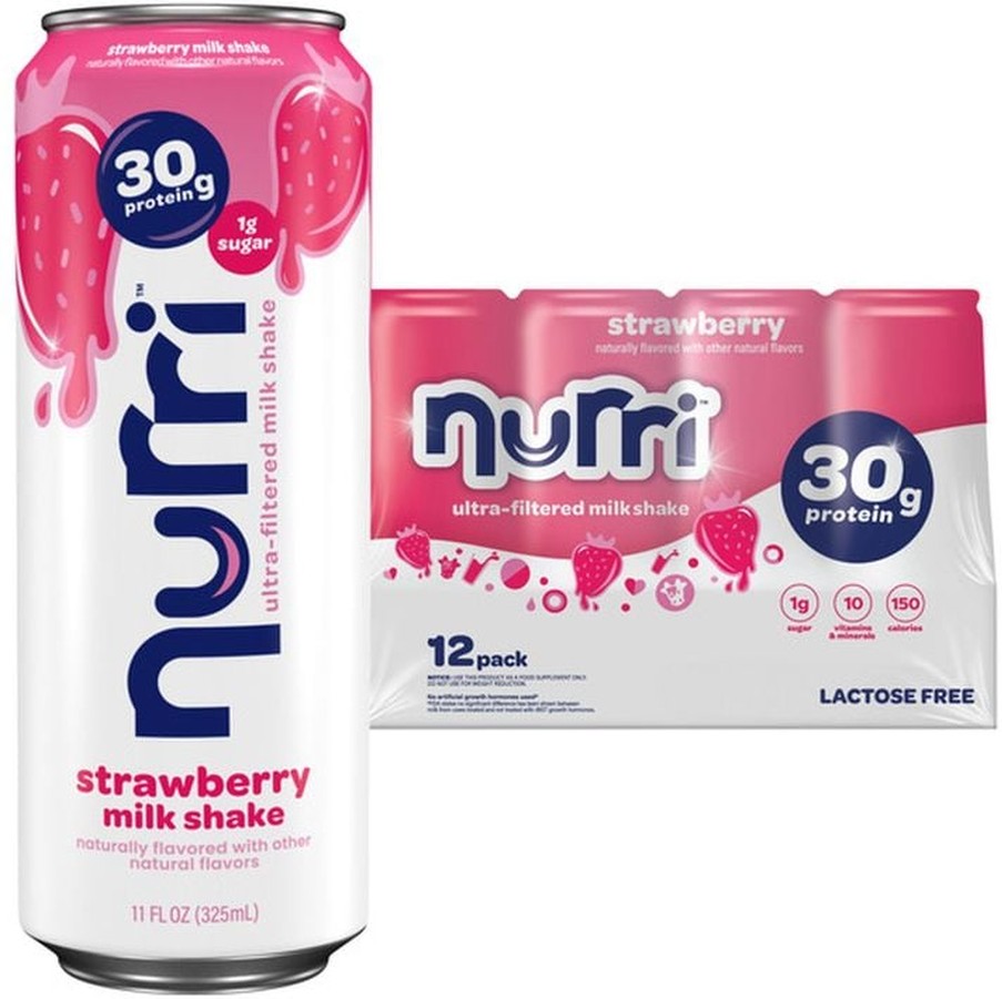 30g Protein Shake, Strawberry, 11 fl oz, 12-pack