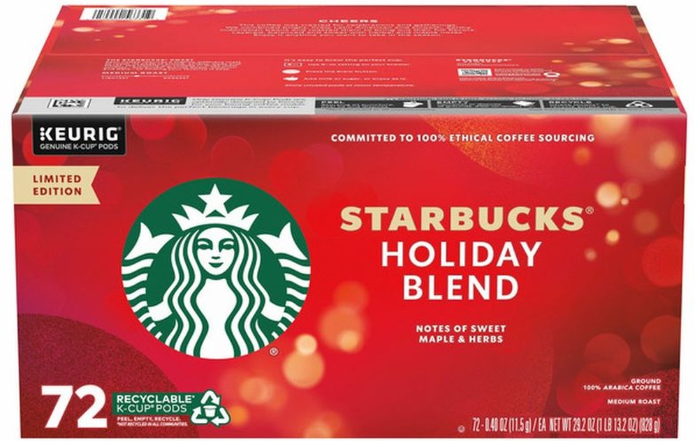 Holiday Blend Medium Roast K-Cup Pods
