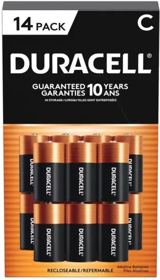 Power Boost C Alkaline Batteries, 14-count