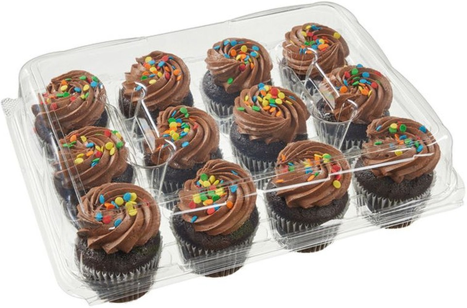 Chocolate Cupcakes with Chocolate Buttercream, 12-count