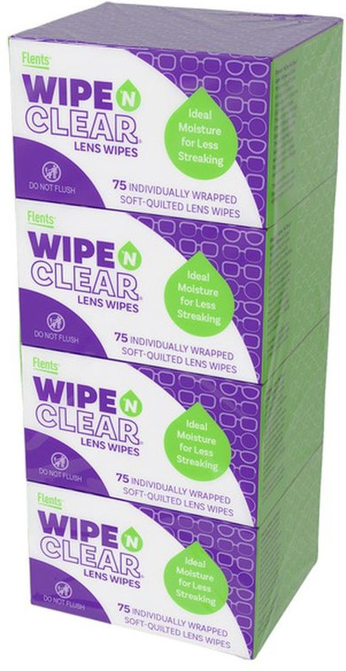 Wipe 'N Clear Lens Wipes