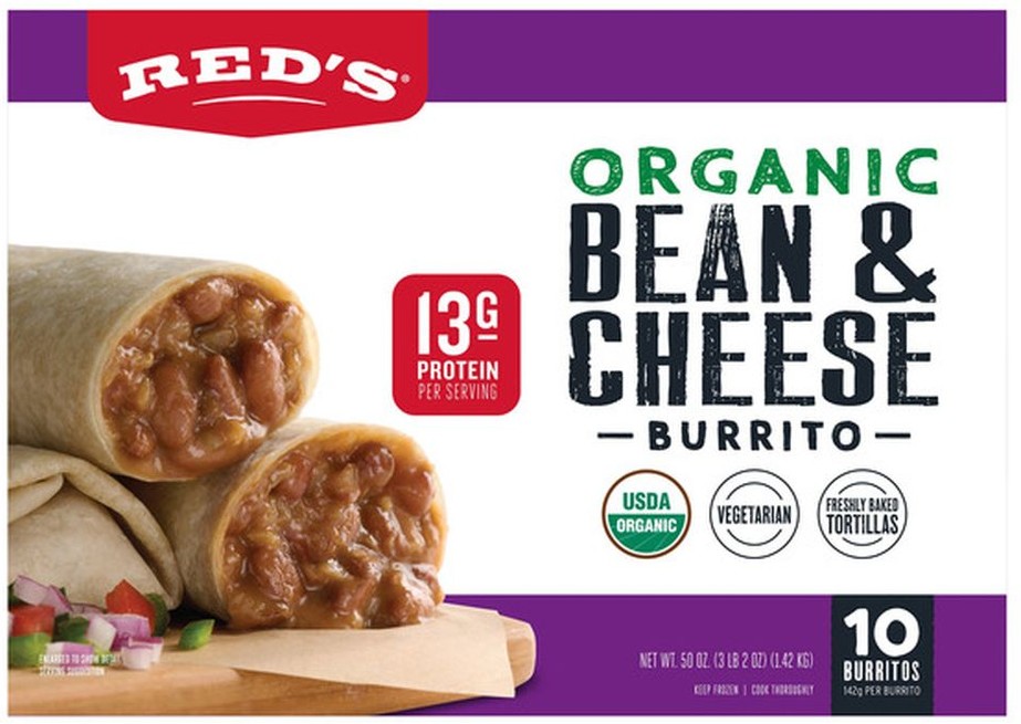 Organic Bean and Cheese Burritos