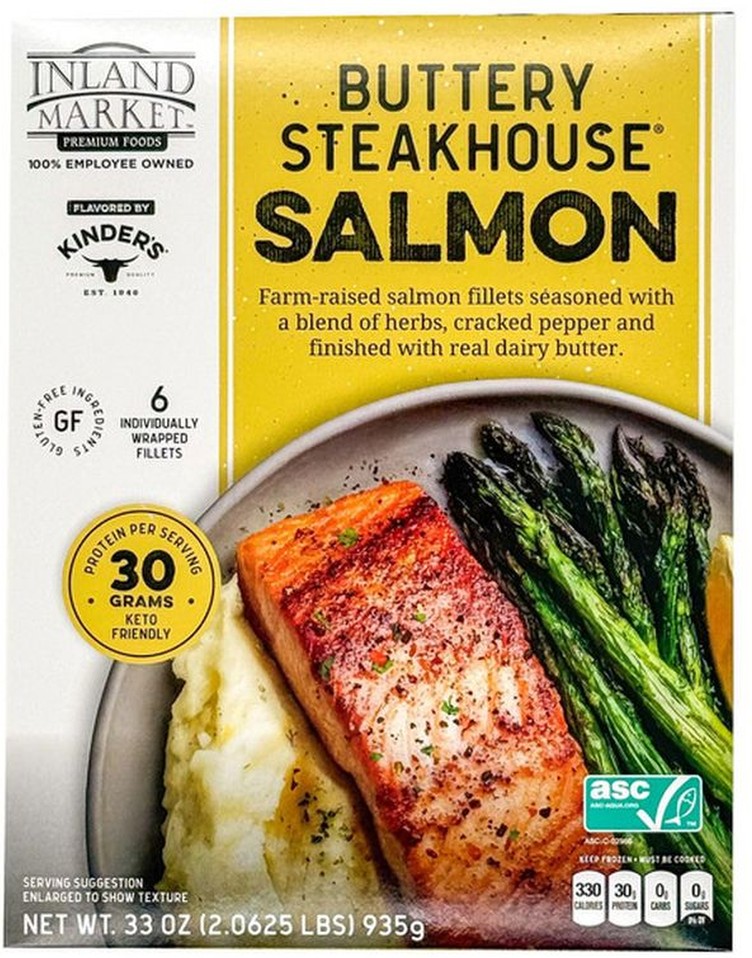 Kinder's Buttery Steakhouse Salmon, 33 oz